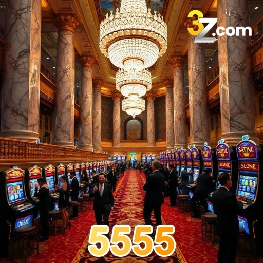 5555 com Jogos de caça-níqueis